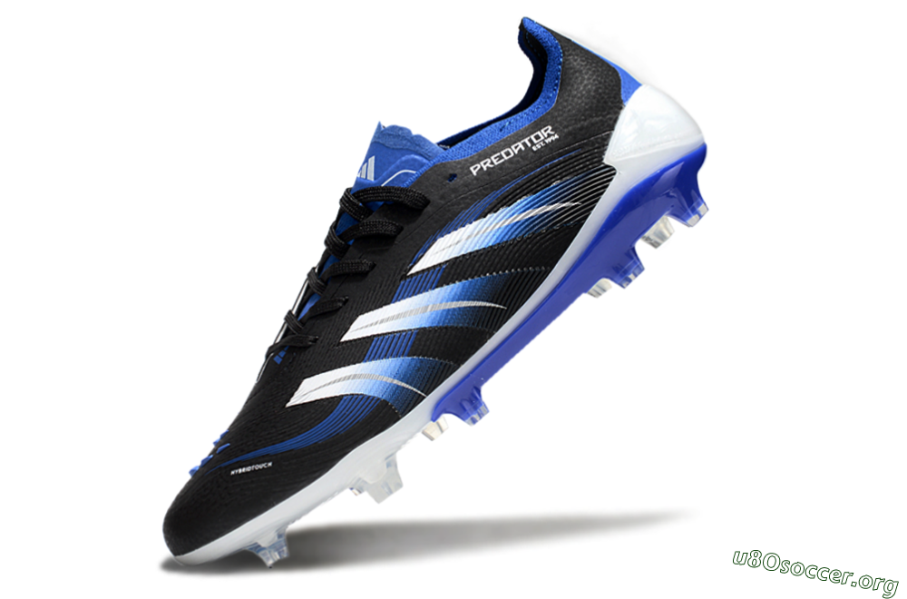 Adidas Predator Elite 25 FG Football Boots - Black/Blue/White 5