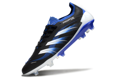 Adidas Predator Elite 25 FG Football Boots - Black/Blue/White