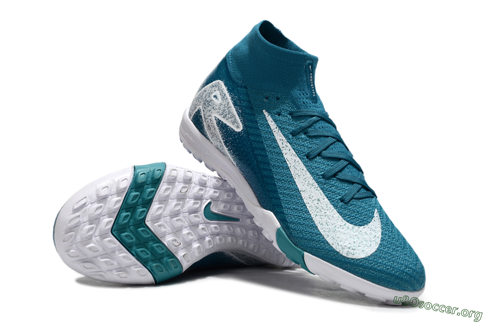 Nike Air Zoom Mercurial Superfly 10 Elite TF Football Shoes - Blue/White 0