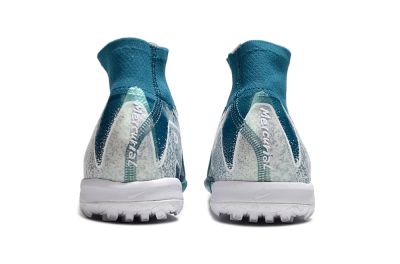 Nike Air Zoom Mercurial Superfly 10 Elite TF Football Shoes - Blue/White