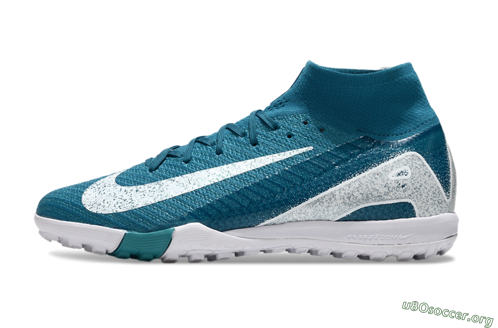 Nike Air Zoom Mercurial Superfly 10 Elite TF Football Shoes - Blue/White 3