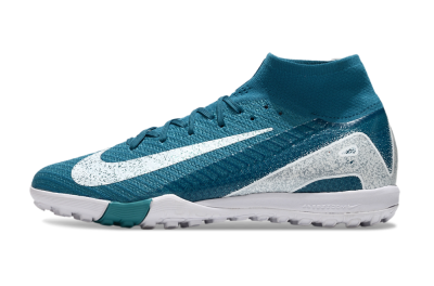 Nike Air Zoom Mercurial Superfly 10 Elite TF Football Shoes - Blue/White