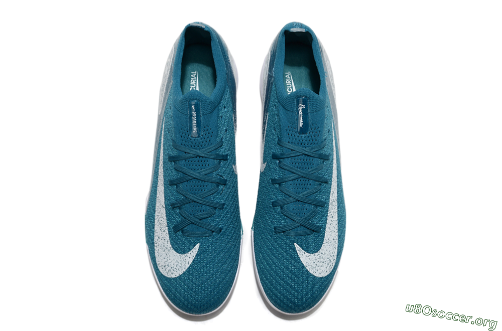 Nike Air Zoom Mercurial Vapor 16 Elite TF Football Shoes - Blue/White 4