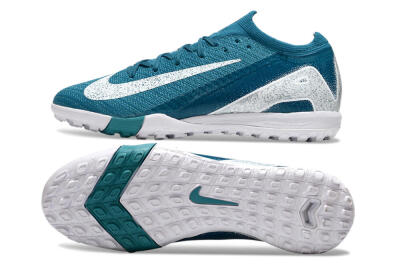 Nike Air Zoom Mercurial Vapor 16 Elite TF Football Shoes - Blue/White