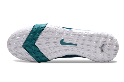 Nike Air Zoom Mercurial Vapor 16 Elite TF Football Shoes - Blue/White