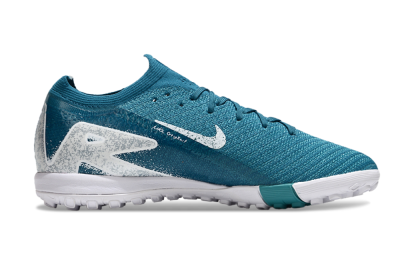 Nike Air Zoom Mercurial Vapor 16 Elite TF Football Shoes - Blue/White