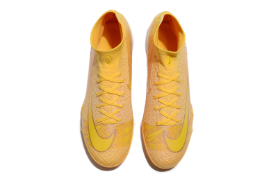 Nike Air Zoom Mercurial Superfly 10 Elite TF Football Shoes - Yellow/White