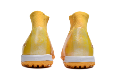 Nike Air Zoom Mercurial Superfly 10 Elite TF Football Shoes - Yellow/White