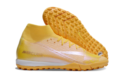 Nike Air Zoom Mercurial Superfly 10 Elite TF Football Shoes - Yellow/White
