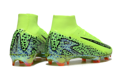 Nike Air Zoom Mercurial Superfly 10 Elite FG Football Boots - Yellow/Black/Leopard