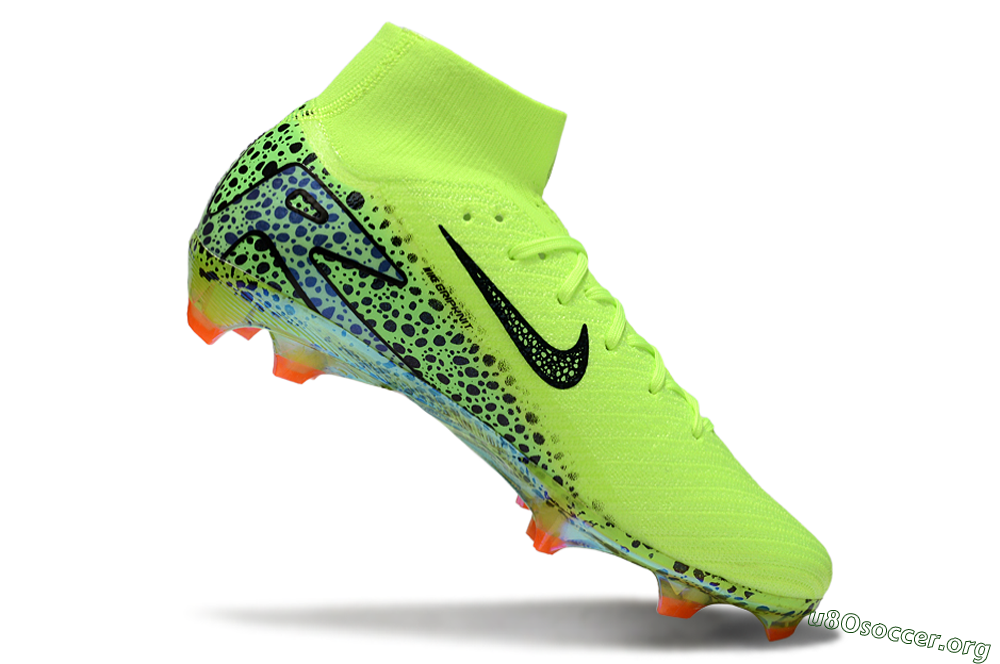 Nike Air Zoom Mercurial Superfly 10 Elite FG Football Boots - Yellow/Black/Leopard 5