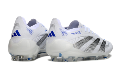 Adidas Predator Elite 25 FG Football Boots - White/Blue/Black