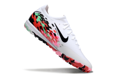 Nike Air Zoom Mercurial Vapor 16 Elite TF Football Shoes - White/Black/Red