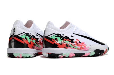 Nike Air Zoom Mercurial Vapor 16 Elite TF Football Shoes - White/Black/Red