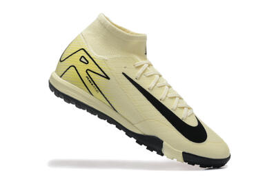 Nike Air Zoom Mercurial Superfly 10 Elite TF Football Shoes - Beige/Black