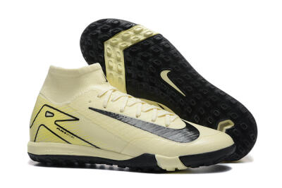 Nike Air Zoom Mercurial Superfly 10 Elite TF Football Shoes - Beige/Black