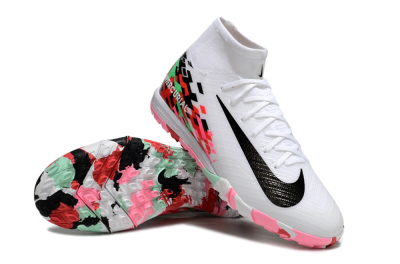 Nike Air Zoom Mercurial Superfly 10 Elite TF Football Shoes - White/Black/Red