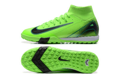 Nike Air Zoom Mercurial Superfly 10 Elite TF Football Shoes - Yellow/Black/White