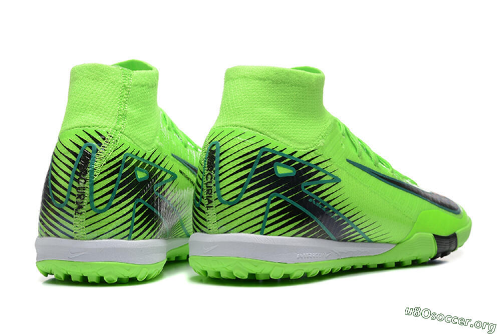 Nike Air Zoom Mercurial Superfly 10 Elite TF Football Shoes - Yellow/Black/White 5