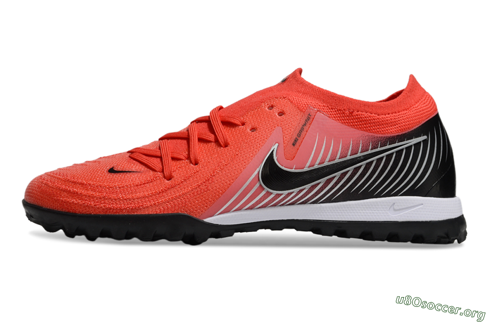 Nike Phantom GX 2 Elite TF Football Shoes - Red/Black/White 3