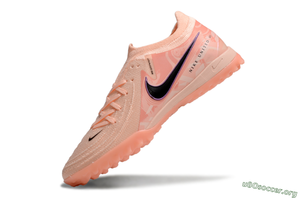 Nike Phantom GX 2 Elite TF Football Shoes - Pink/Black/Purple 5