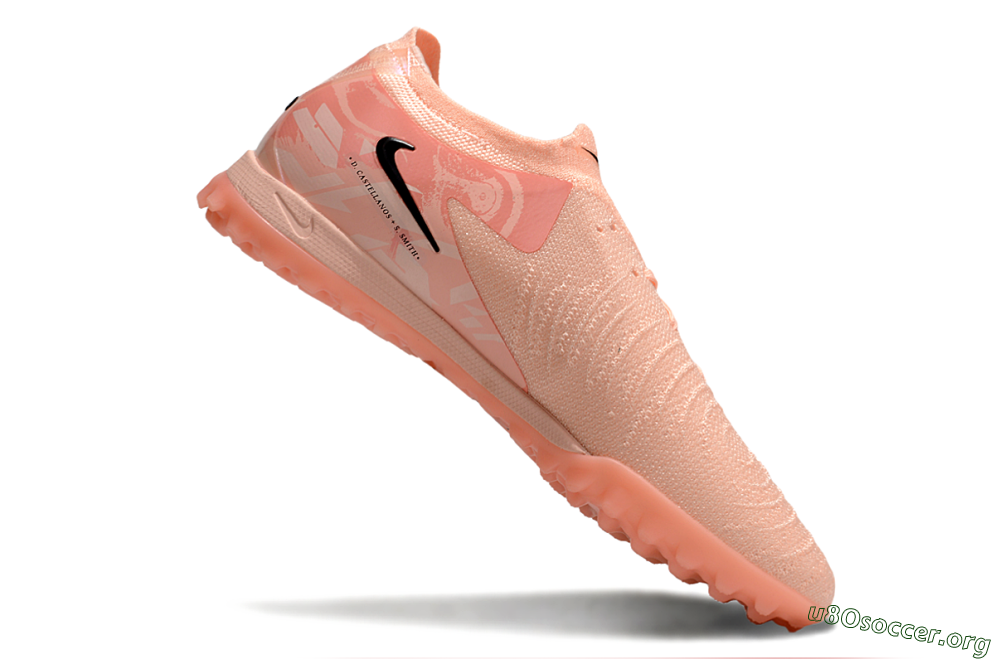 Nike Phantom GX 2 Elite TF Football Shoes - Pink/Black/Purple 4