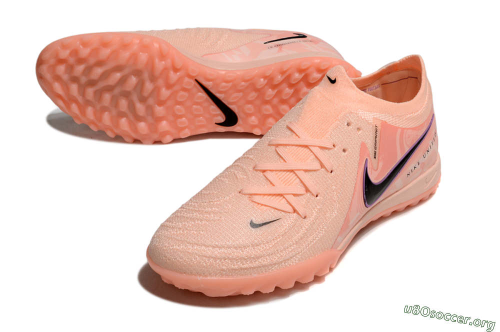 Nike Phantom GX 2 Elite TF Football Shoes - Pink/Black/Purple 0