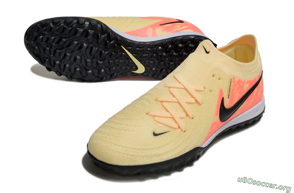 Nike Phantom GX 2 Elite TF Football Shoes - Yellow/Black/Red 0