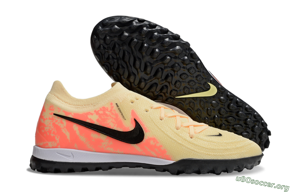 Nike Phantom GX 2 Elite TF Football Shoes - Yellow/Black/Red 2