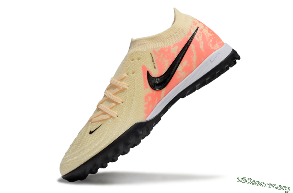 Nike Phantom GX 2 Elite TF Football Shoes - Yellow/Black/Red 5