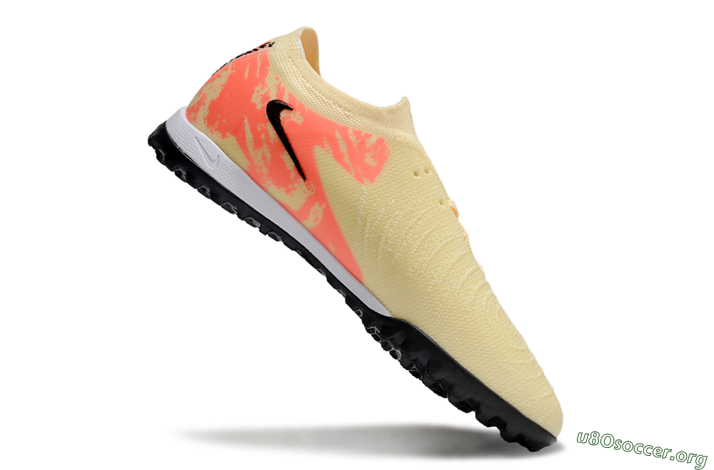 Nike Phantom GX 2 Elite TF Football Shoes - Yellow/Black/Red 4