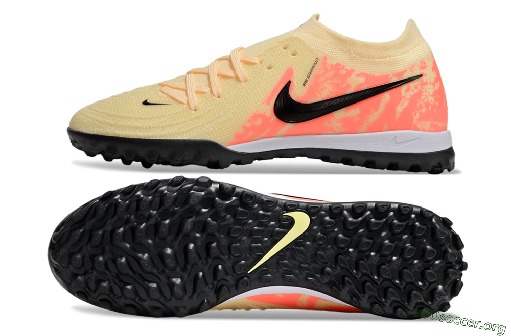 Nike Phantom GX 2 Elite TF Football Shoes - Yellow/Black/Red 1