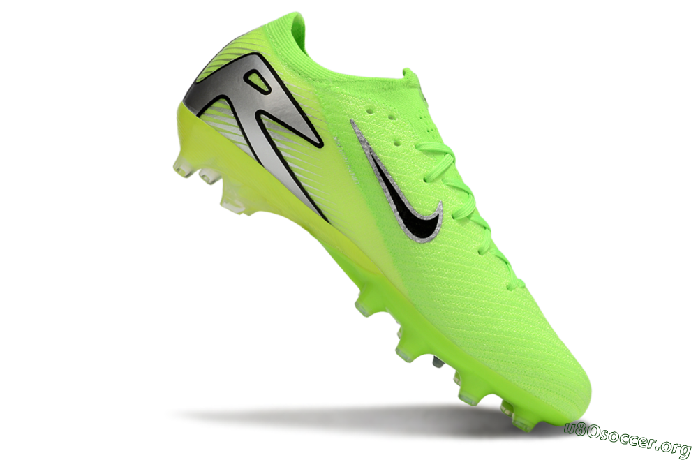 Nike Air Zoom Mercurial Vapor 16 Elite AG Football Boots - Yellow/Black/Silver 4