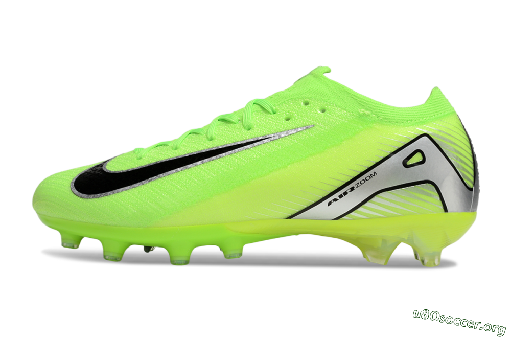 Nike Air Zoom Mercurial Vapor 16 Elite AG Football Boots - Yellow/Black/Silver 3