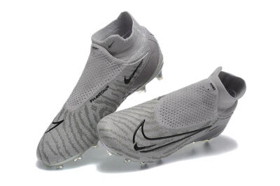 Nike Phantom GX 2 Elite FG Football Boots - Grey/Black/Gold