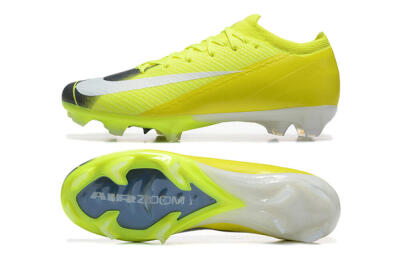 Nike Air Zoom Mercurial Vapor 16 Elite FG Football Boots - Yellow/Black/White