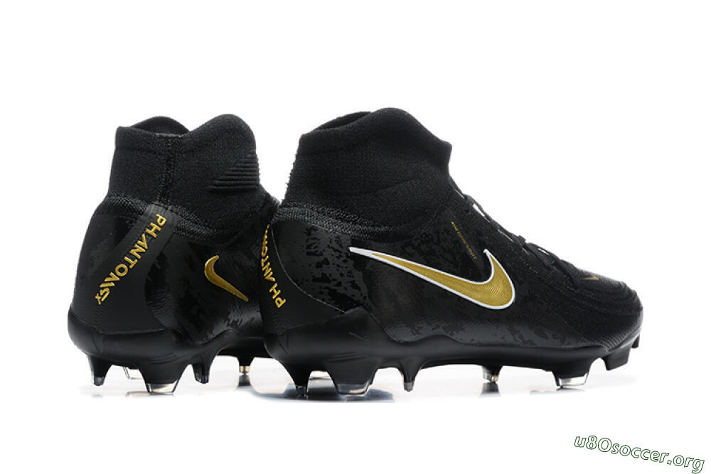 Nike Phantom Luna Elite FG Football Boots - Black/Gold 9