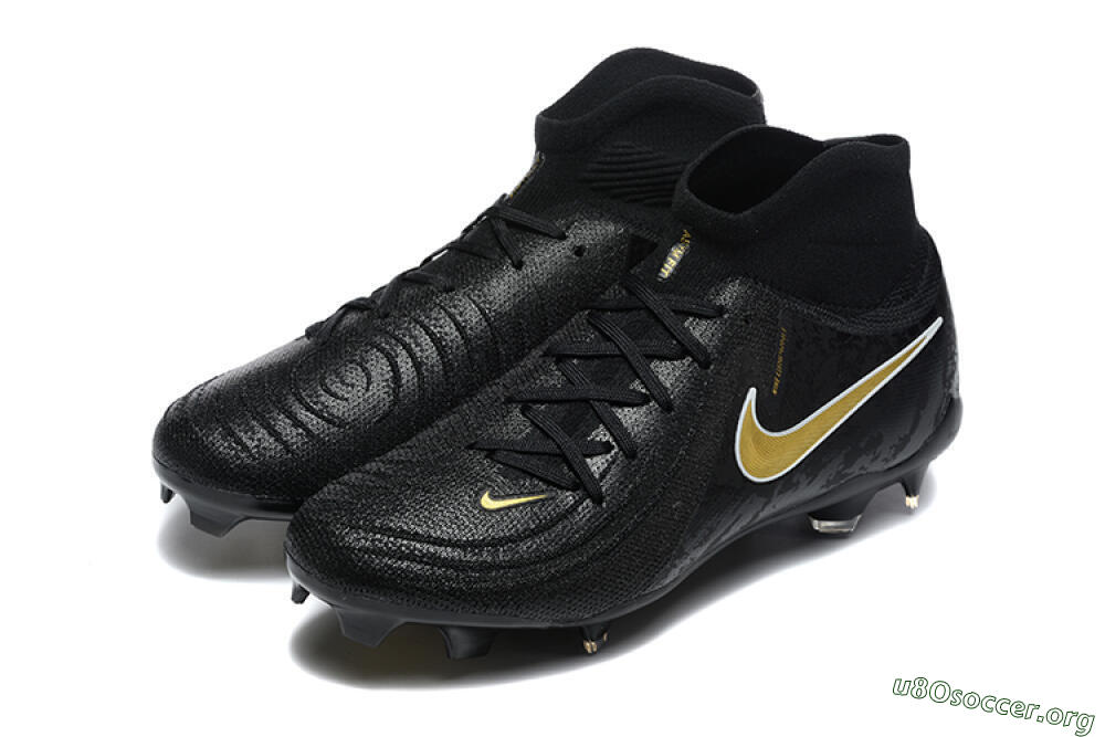 Nike Phantom Luna Elite FG Football Boots - Black/Gold 5