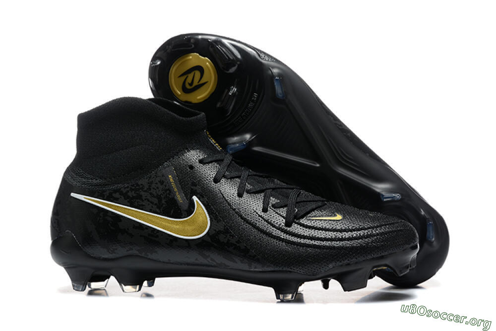 Nike Phantom Luna Elite FG Football Boots - Black/Gold 2