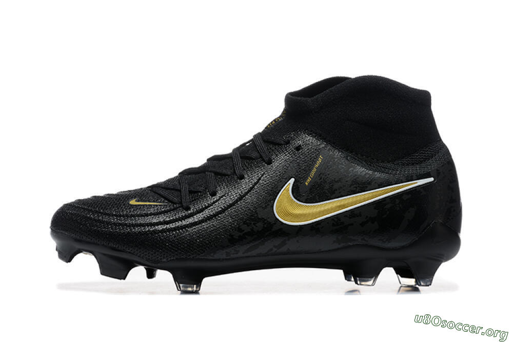 Nike Phantom Luna Elite FG Football Boots - Black/Gold 3