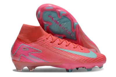 Nike Air Zoom Mercurial Superfly 10 Elite FG Football Boots - Red/Jade/Pink