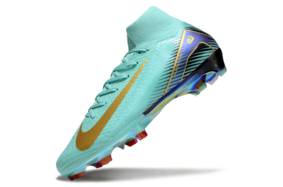 Nike Air Zoom Mercurial Superfly 10 Elite FG Football Boots - Jade/Gold/Blue
