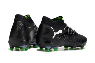 Puma Future 8 Ultimate FG Football Boots - Black/White/Yellow