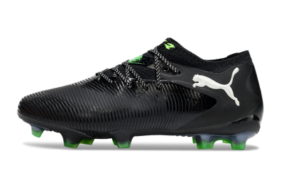 Puma Future 8 Ultimate FG Football Boots - Black/White/Yellow
