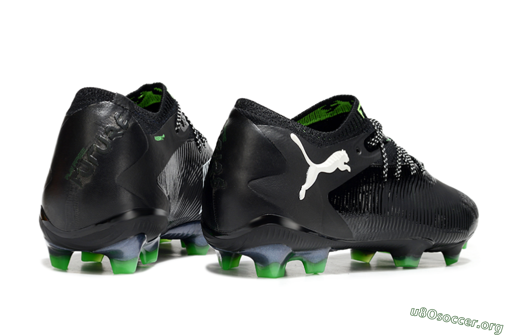 Puma Future 8 Ultimate FG Football Boots - Black/White/Yellow 6