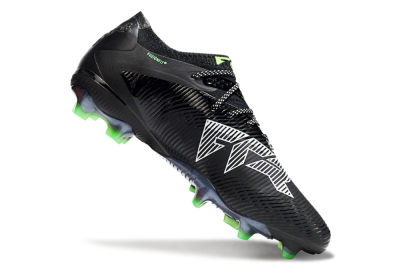 Puma Future 8 Ultimate FG Football Boots - Black/White/Yellow