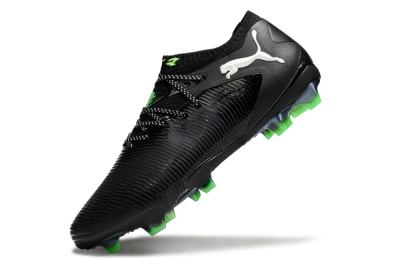 Puma Future 8 Ultimate FG Football Boots - Black/White/Yellow