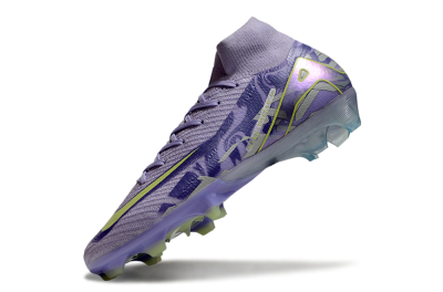 Nike Air Zoom Mercurial Superfly 10 Elite FG Football Boots - Purple/Yellow