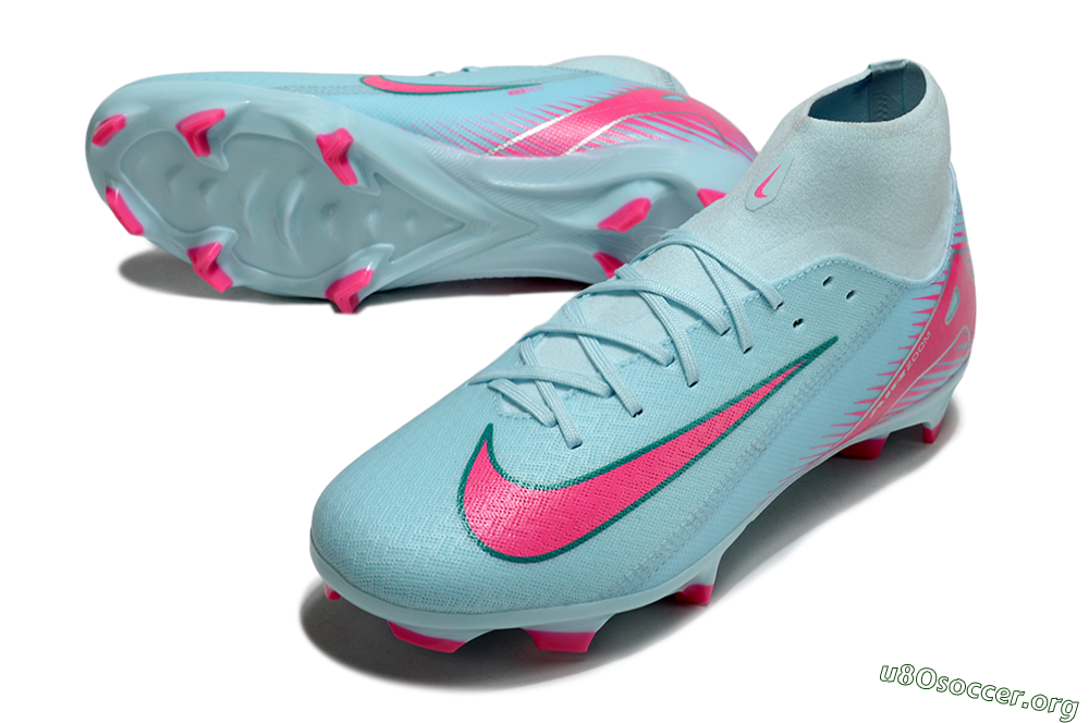 Nike Air Zoom Mercurial Superfly 10 Elite FG Football Boots - Jade/Pink/White 0
