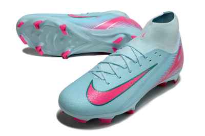 Nike Air Zoom Mercurial Superfly 10 Elite FG Football Boots - Jade/Pink/White